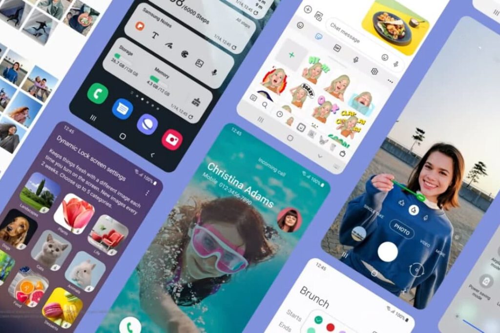 رابط کاربری جدید OneUI 4 سامسونگ