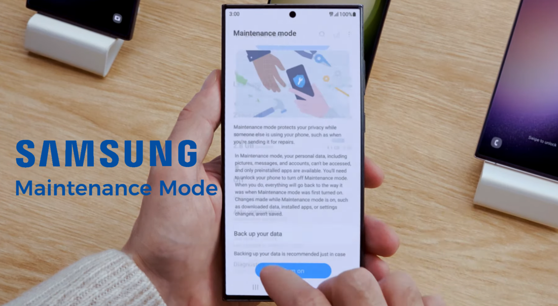 قابلیت Maintenance mode گوشی سامسونگ