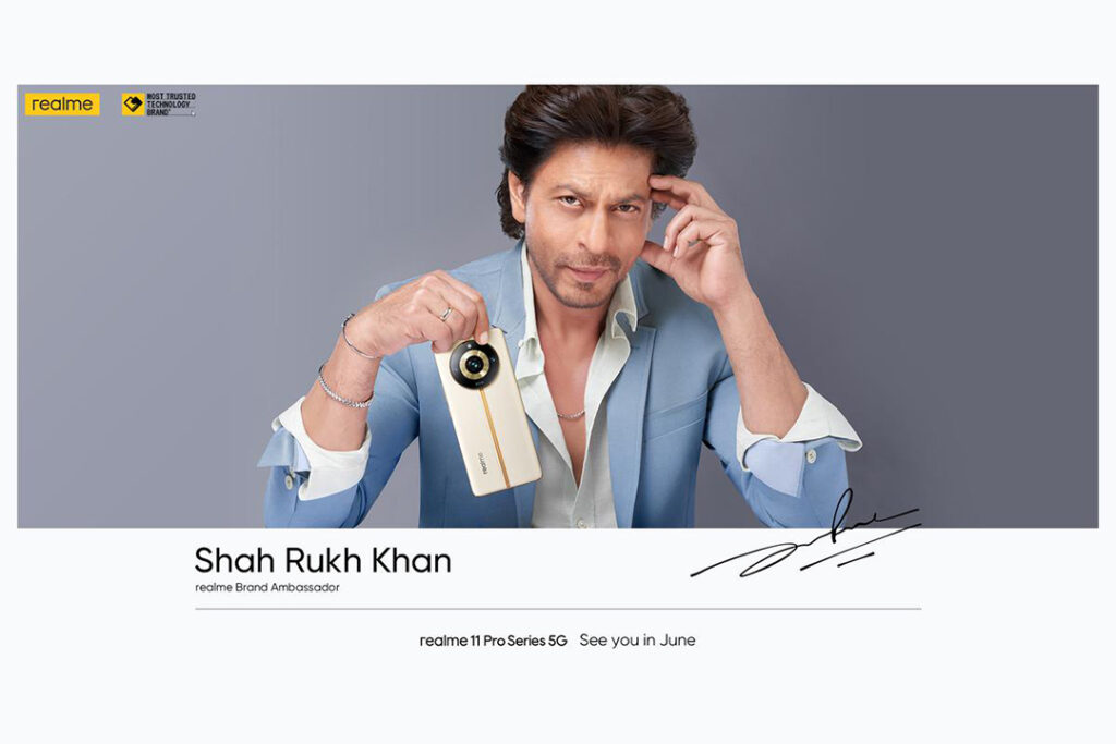 realme_Shah Rukh Khan شاهرخ خان سفیر جدید ریلمی