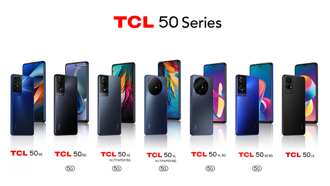 گوشی های سری TCL 50 در MWC 2024