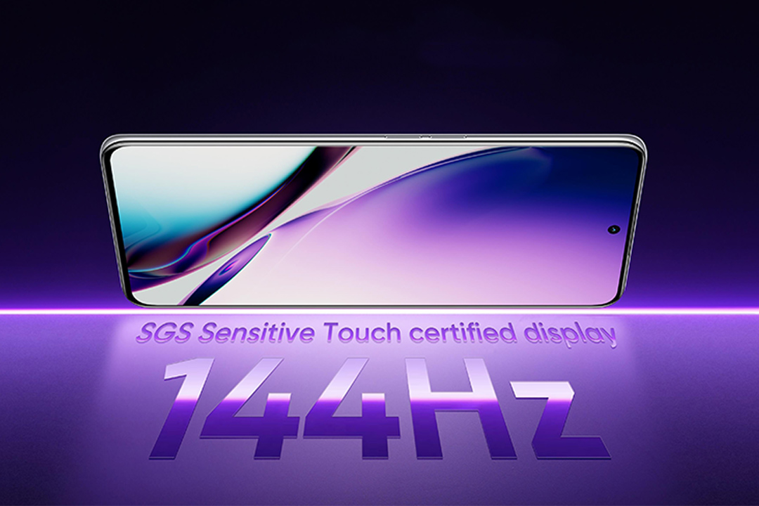 صفحه نمایش 144 هرتز گوشی GT3