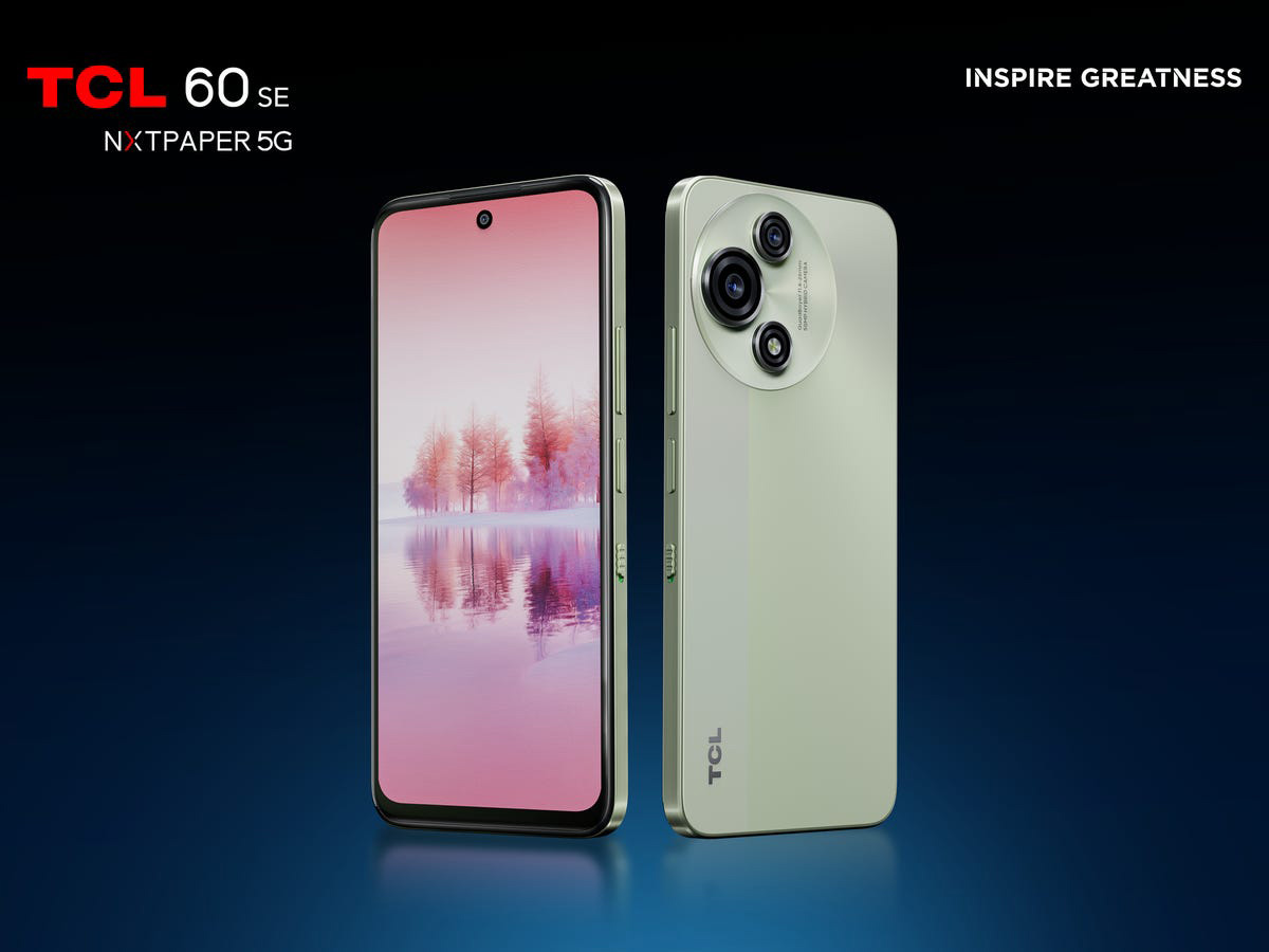 گوشی تی سی ال 60 SE NxtPaper 5G 