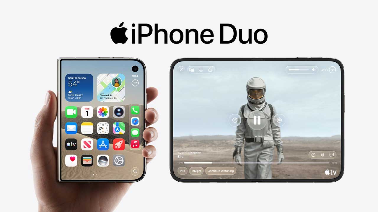 گوشی تاشو iPhone Duo